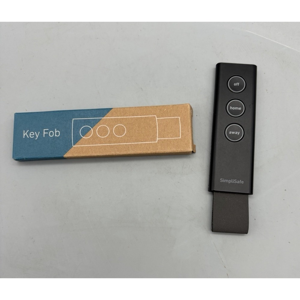 SimpliSafe Key Fob Remote Security System Model KF3B SSKF3 - Black